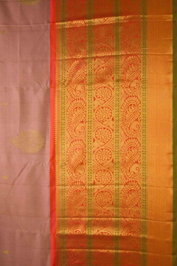 Brown Kanchipuram Silk Saree