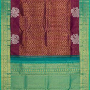 Purple Kanchipuram Silk Saree(5)