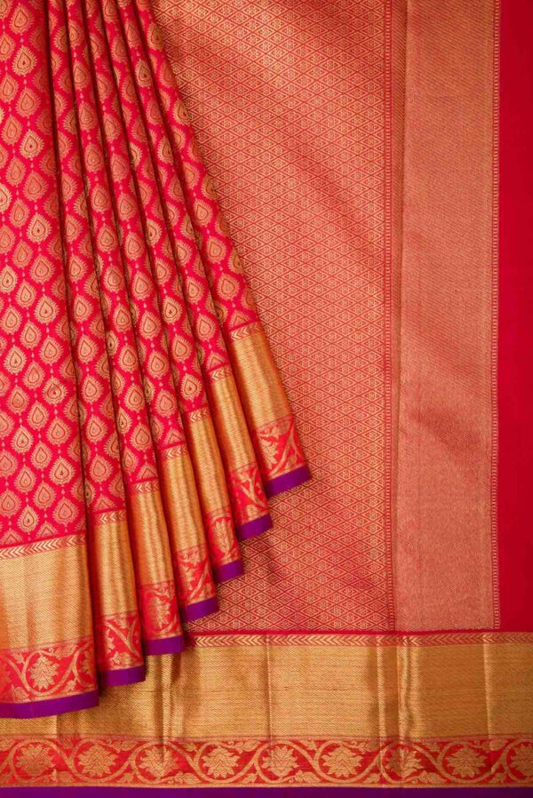 Red Kanchipuram Silk Saree